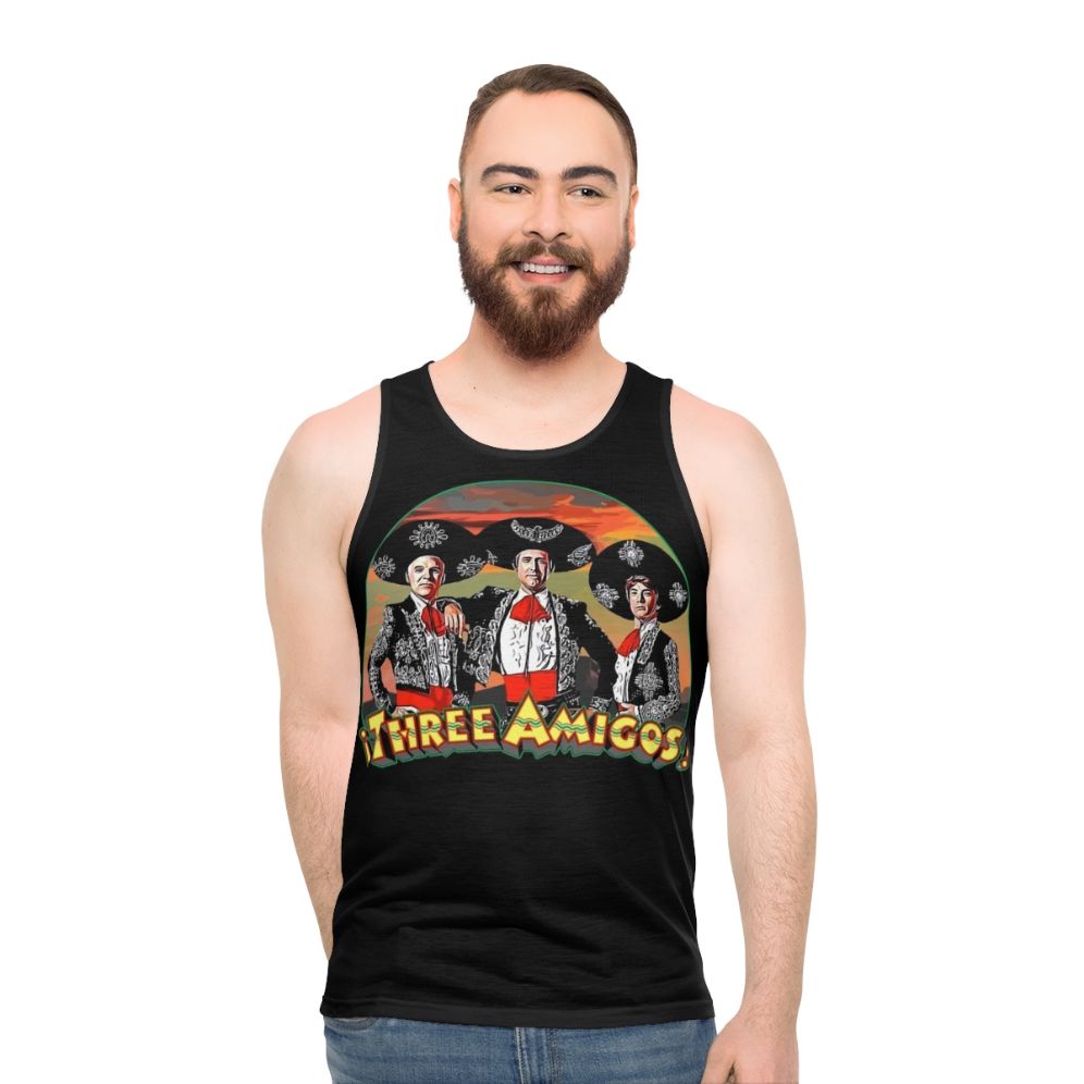 Unisex 80s comedy "The Three Amigos" tank top - men