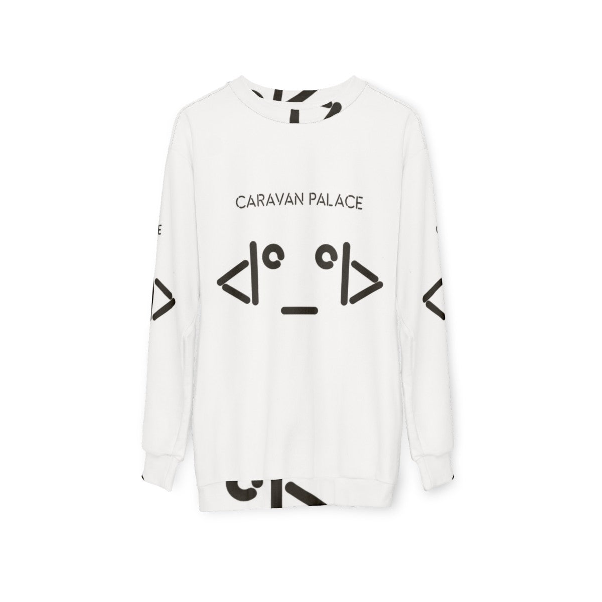 Caravan Palace Electroswing Logo Sweatshirt - hanging