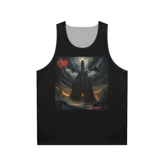 Crob Requiem Unisex Death Metal Tank Top