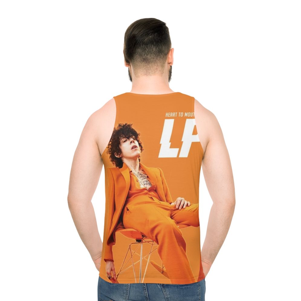 LP Heart to Mouth Tour Unisex Tank Top - men back