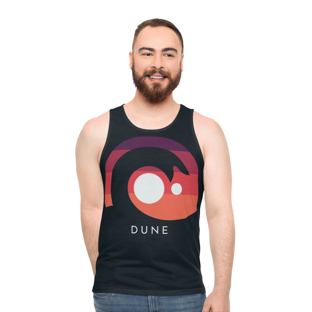 Dune 2020 Sandworm Arrakis Unisex Tank Top - men