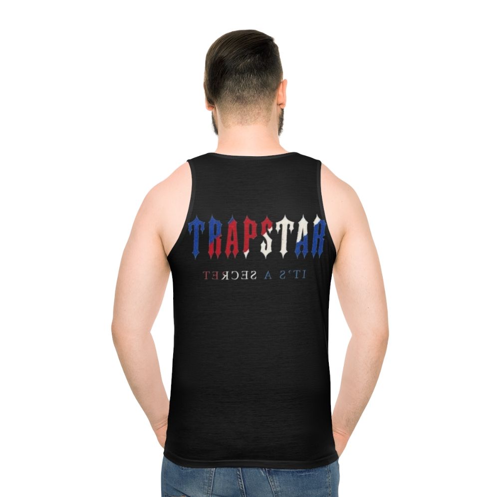 Trapstar Unisex Graphic Tank Top - men back