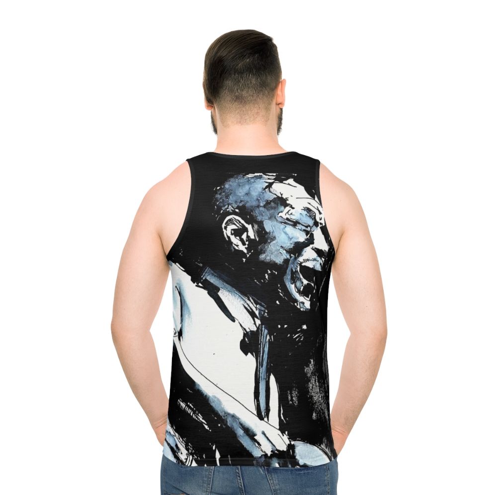 Son House Unisex Blues Music Tank Top - men back