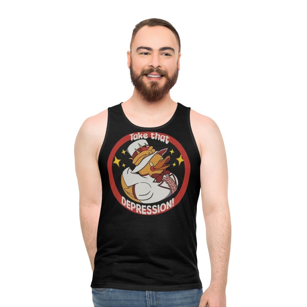 Hazbin Hotel inspired unisex tank top - men