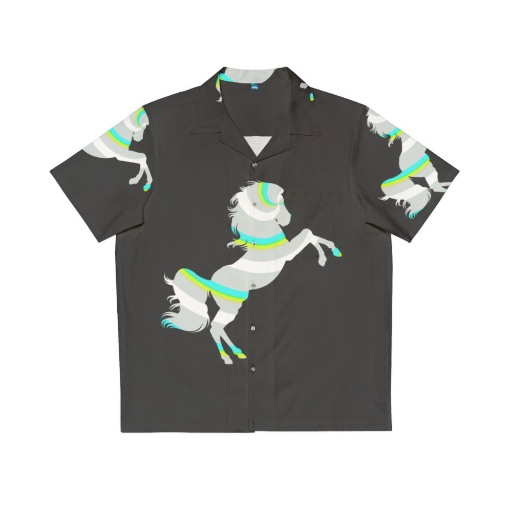 Maui Meets the West: Legendary Horse Hawaiian Shirt