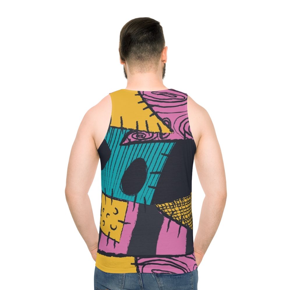 Nightmare Before Christmas Unisex Tank Top - men back