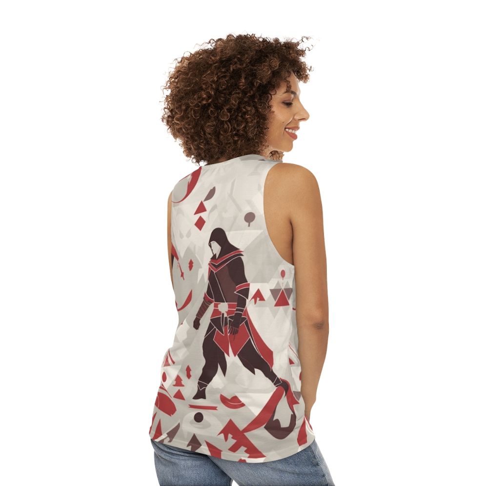 Assassins Creed Unisex Tank Top - women back