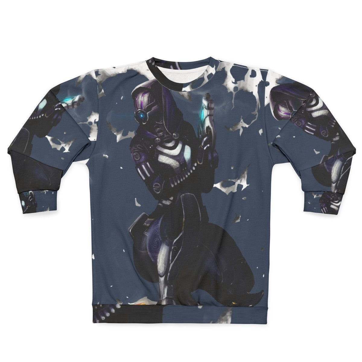 Tali Zorah Mass Effect Quarian Fanart Sweatshirt