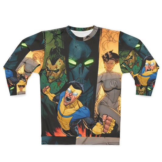 Invincible Sweatshirt 2 - Stylish Superhero Apparel