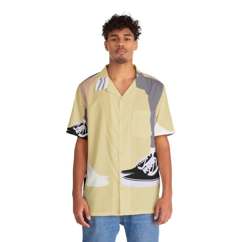 Heartstopper Inspired Hawaiian Shirt featuring Nick Nelson and Charlie Spring - People Front