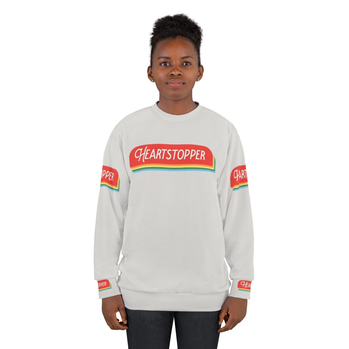 Heartstopper Pride LGBTQ+ Graphic Sweatshirt - women