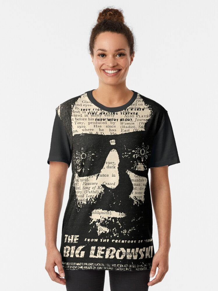 The Big Lebowski Coen Brothers Graphic T-Shirt featuring the iconic characters from the classic film - Women