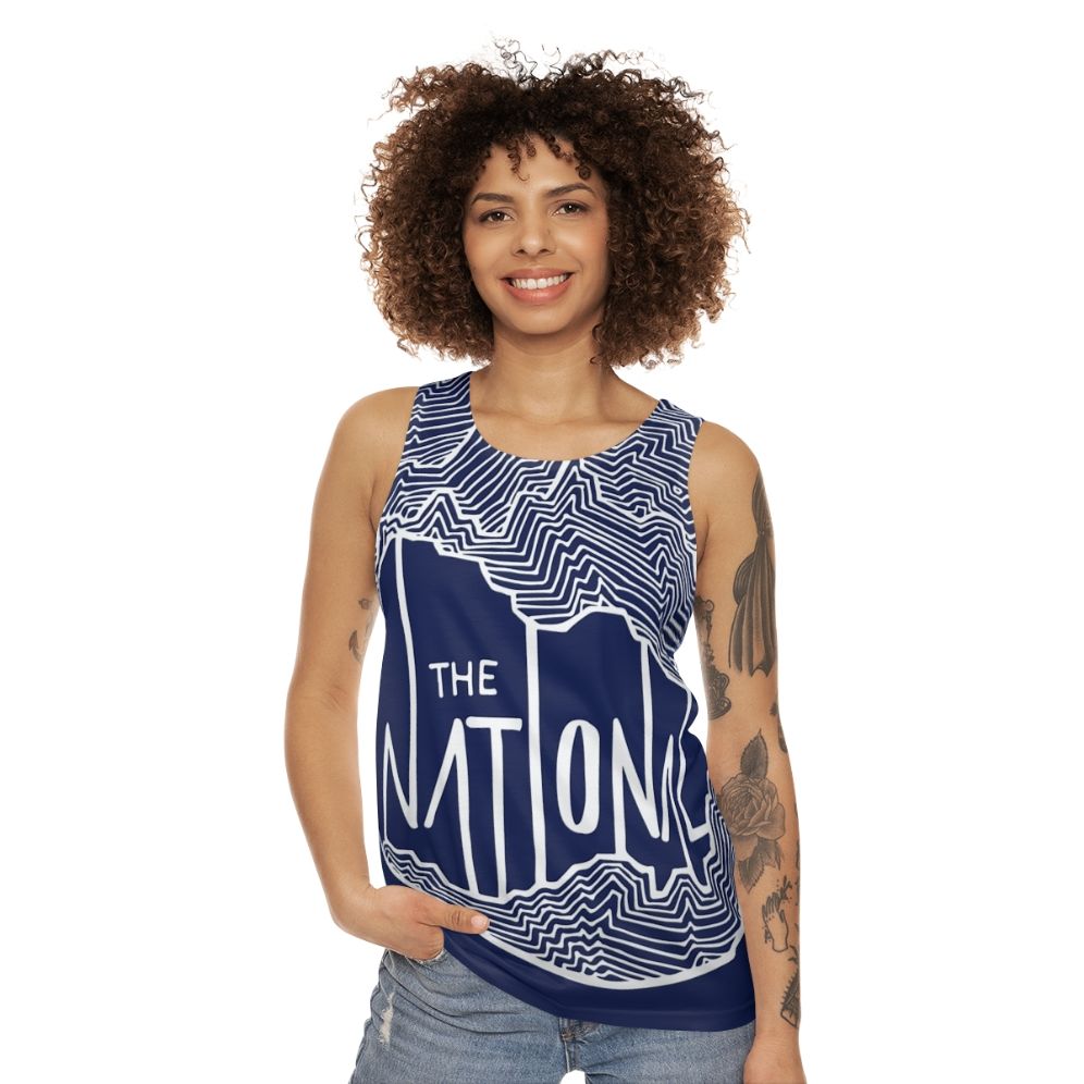 The National Unisex Band Tank Top - women