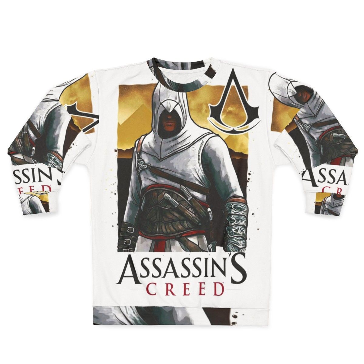 Assassin's Creed Sweatshirt featuring iconic game elements