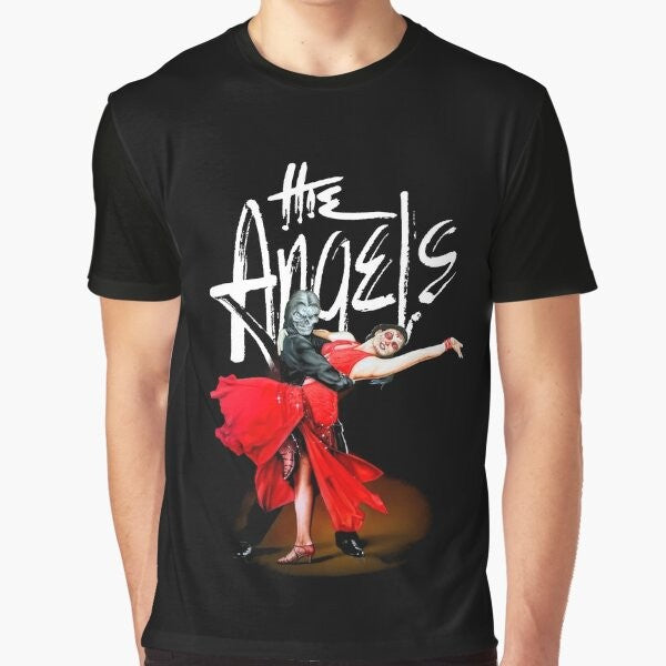 The Angels Band Graphic T-Shirt, music merchandise featuring the iconic rock band logo