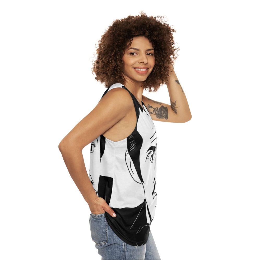 Tin Tan Mexican Cinema Unisex Tank Top - women side