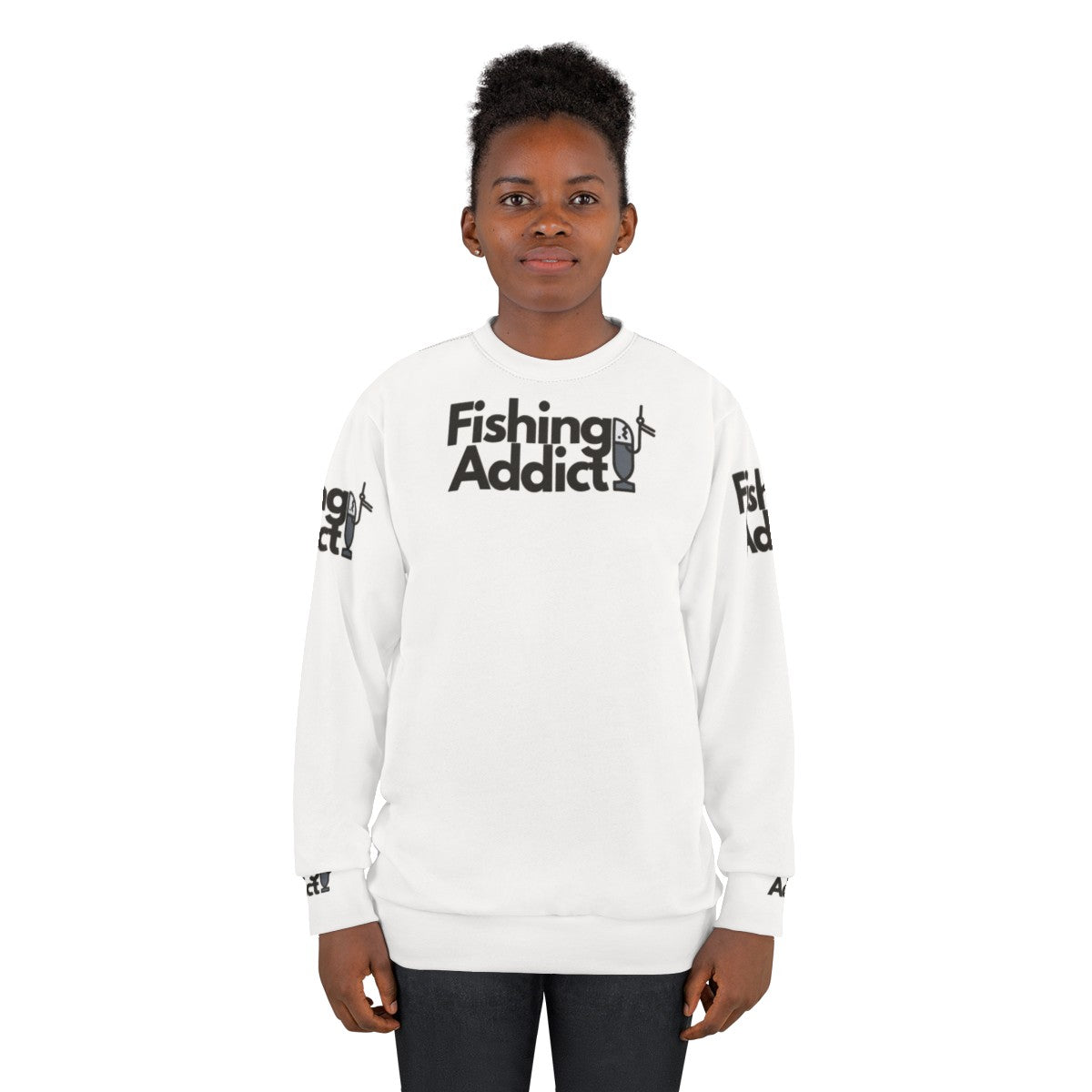 Fishing Addict Sweatshirt - women