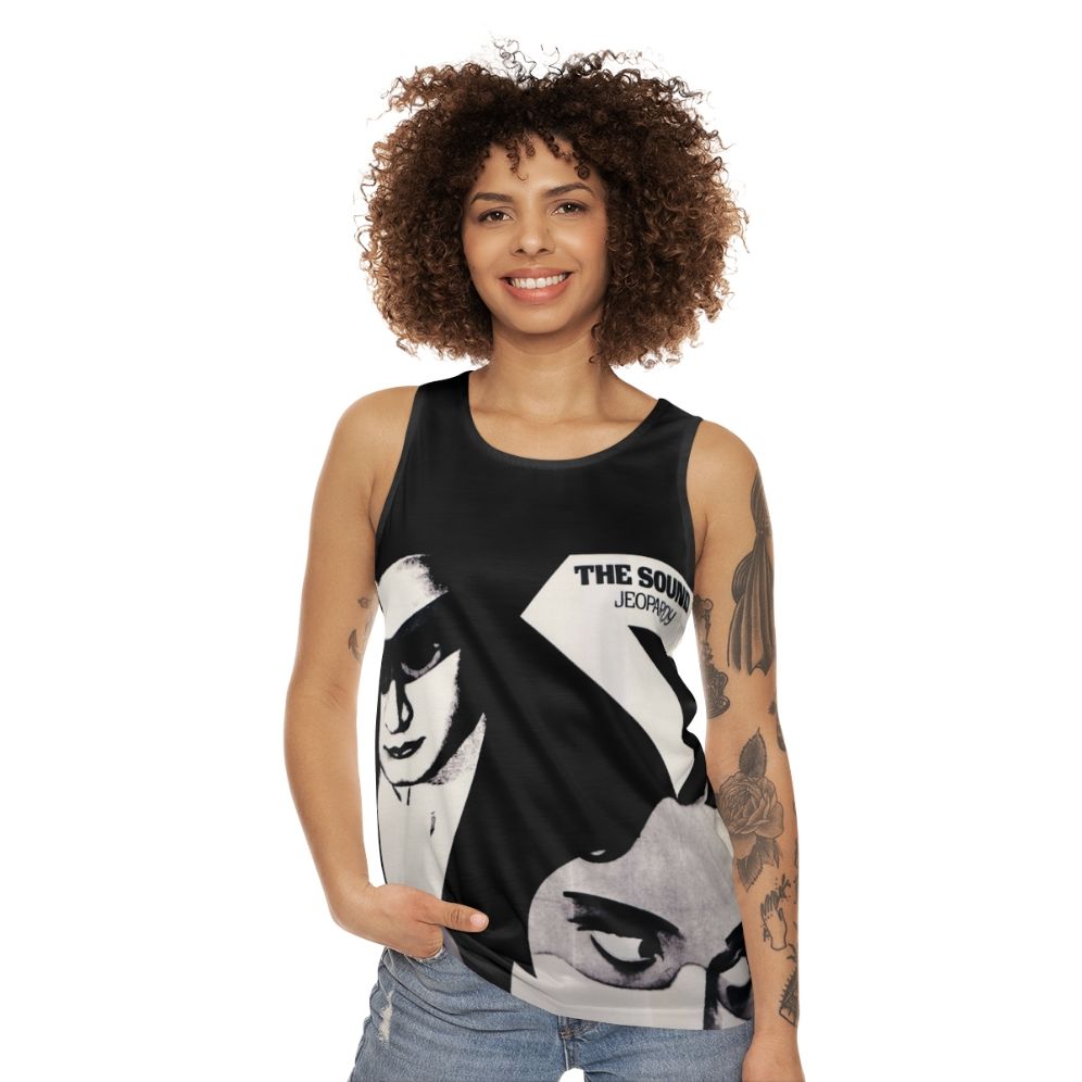 Retro 80s The Sound Jeopardy Icon Unisex Tank Top - women