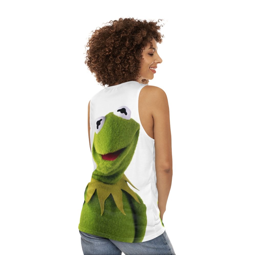 Kermit The Frog Unisex Tank Top - women back