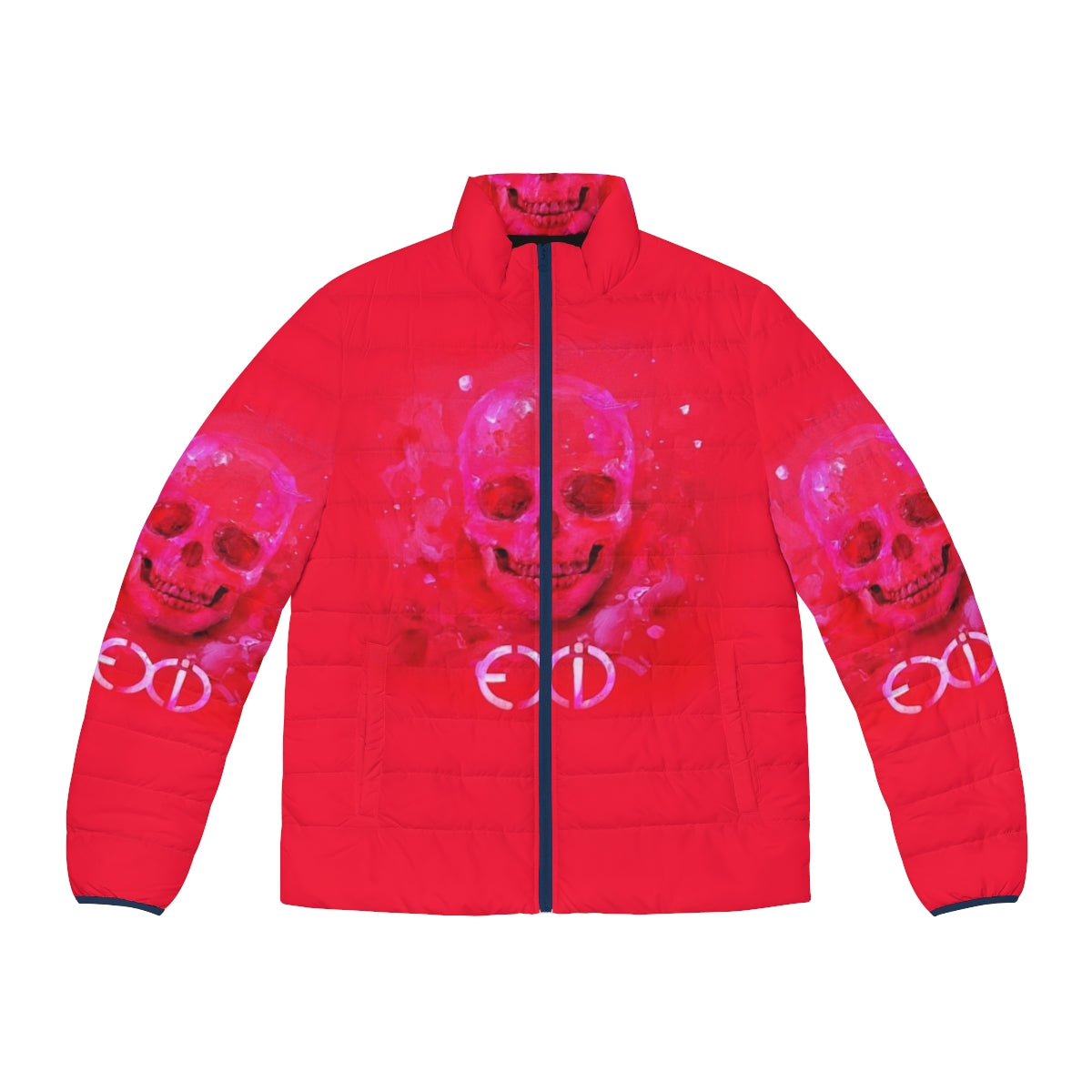 EXID Hot Pink Puffer Jacket with Kpop Girl Group Members