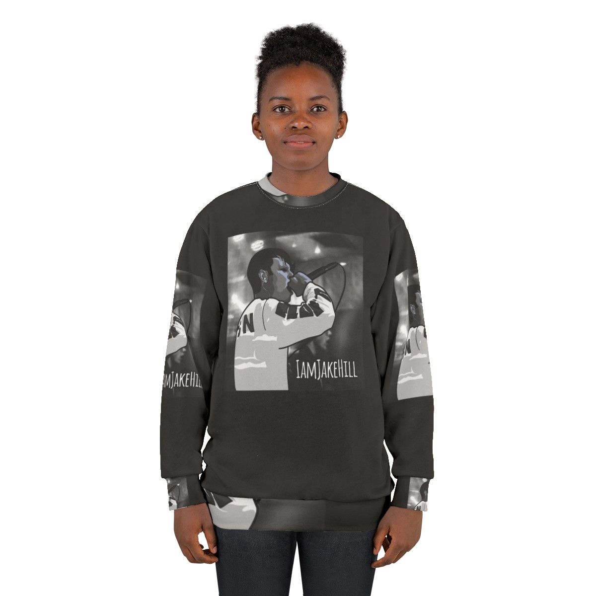 iamjakehill Jake Hill Rapper Sweatshirt - women