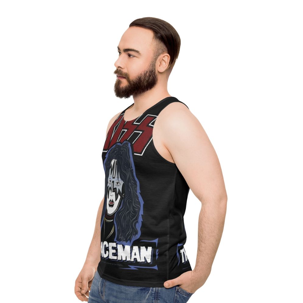 Unisex Kiss Band Tank Top - men side