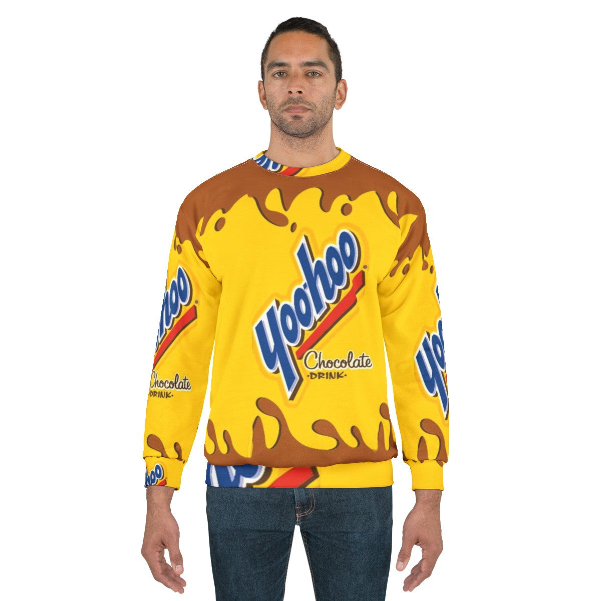 Yoohoo chocolate milk sweatshirt - men