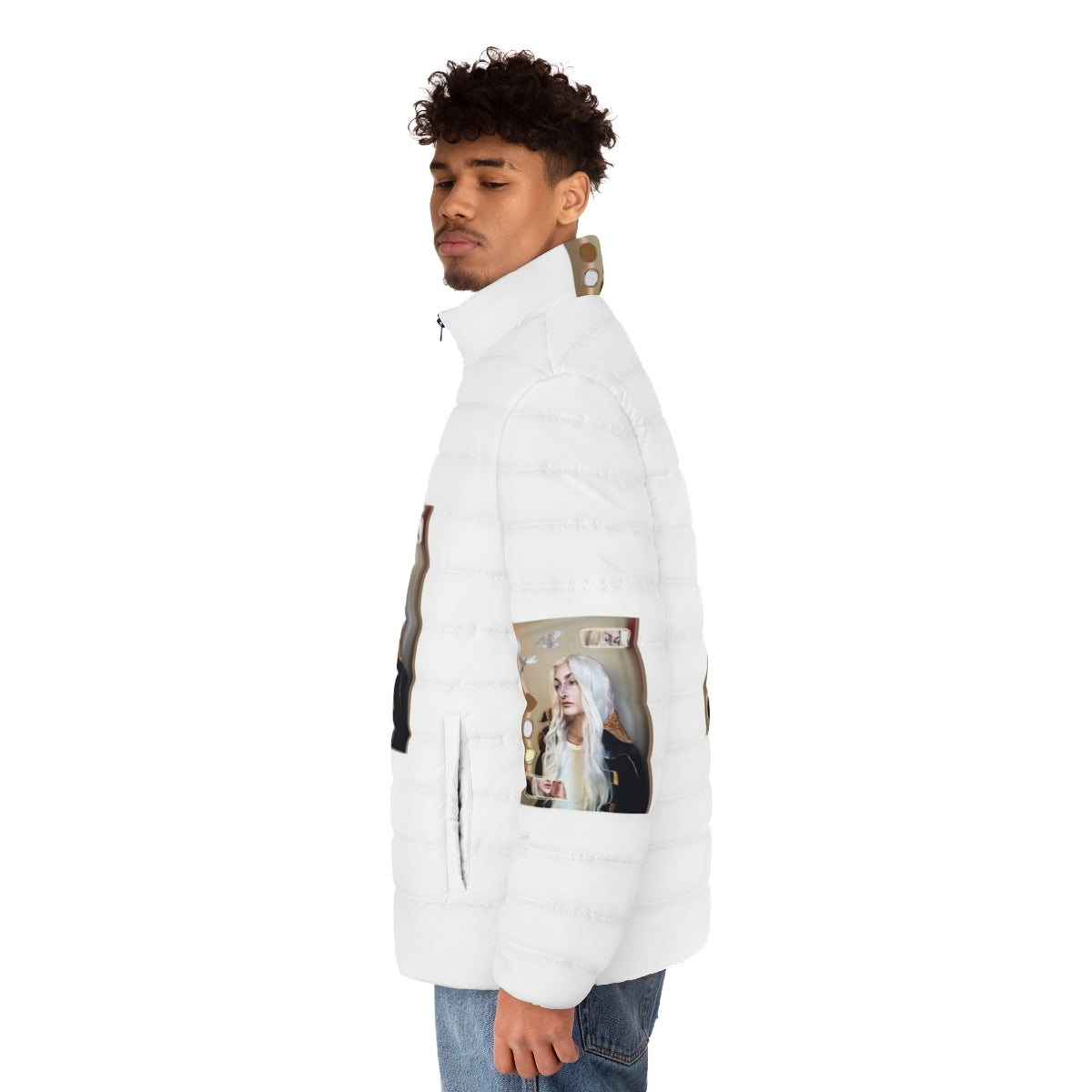 Castlevania Alucard SOTN Puffer Jacket - men side left