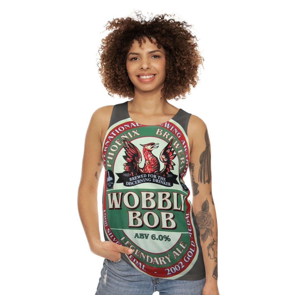 Wobbly Bob Legendary Ale Unisex Tank Top - women