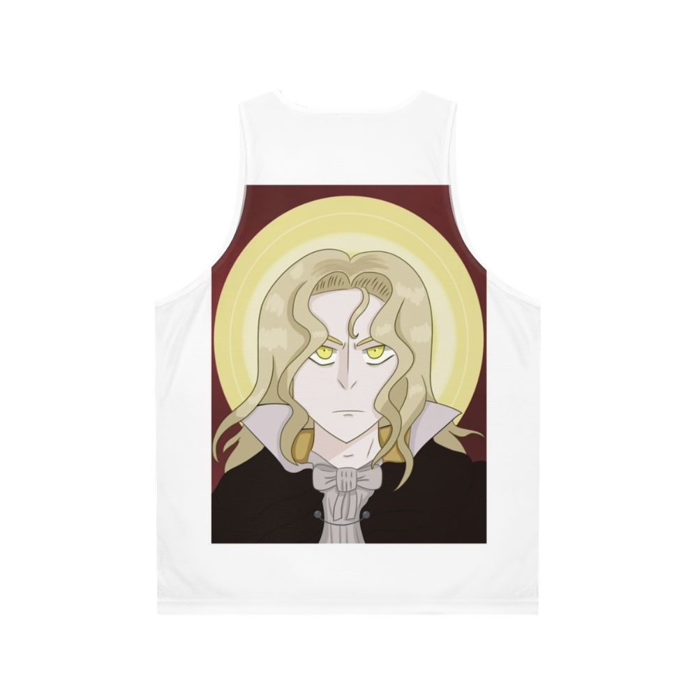 Alucard Vampire Castlevania SOTN Unisex Tank Top - Back