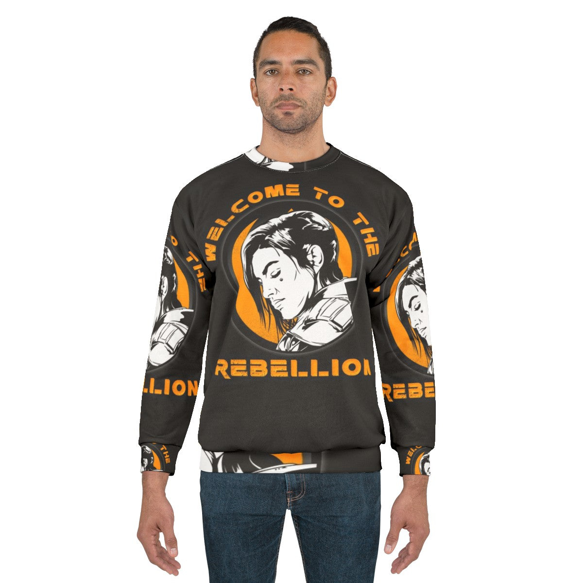 Gina Carano "Welcome to the Rebellion" Sweatshirt - men