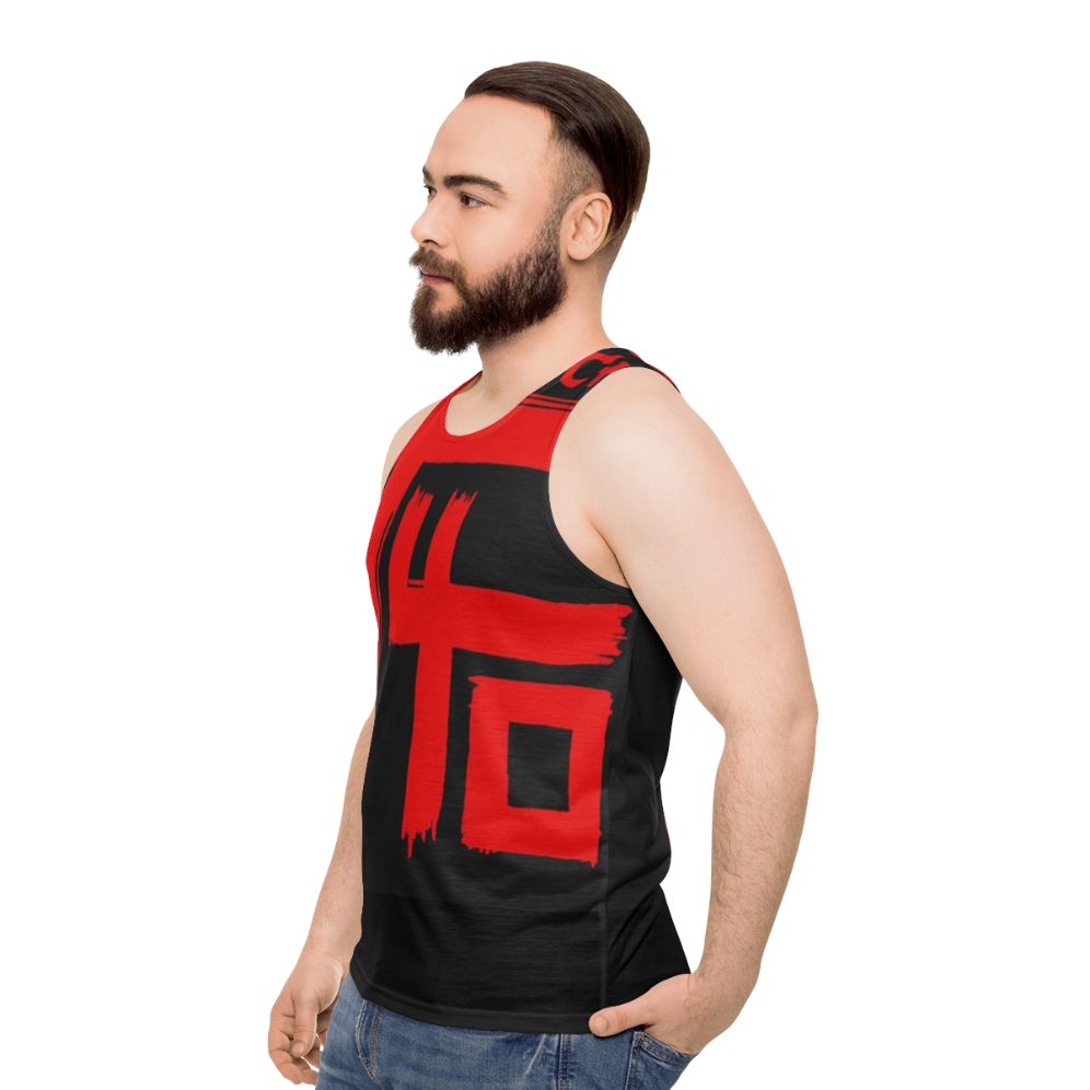 Indochine Logo Unisex Graphic Tank Top - men side