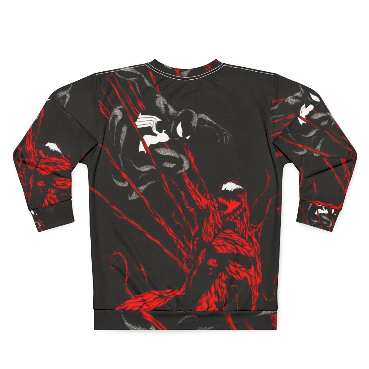 Carnage Sweatshirt featuring Spider-Man's symbiote villain - Back