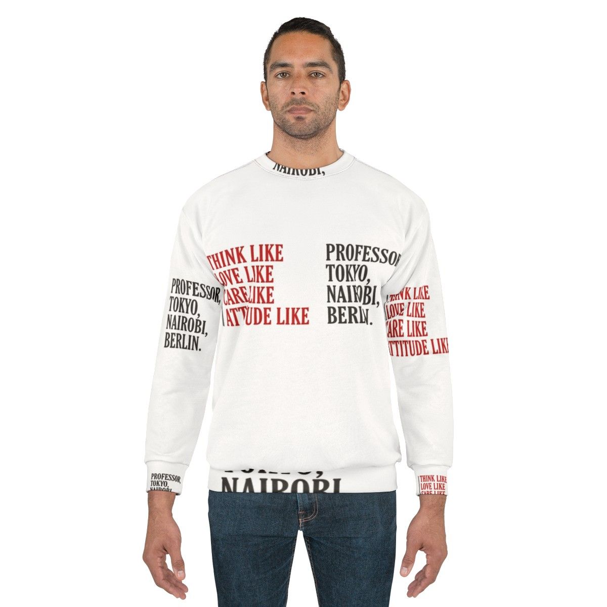 Money Heist Themed Sweatshirt - men