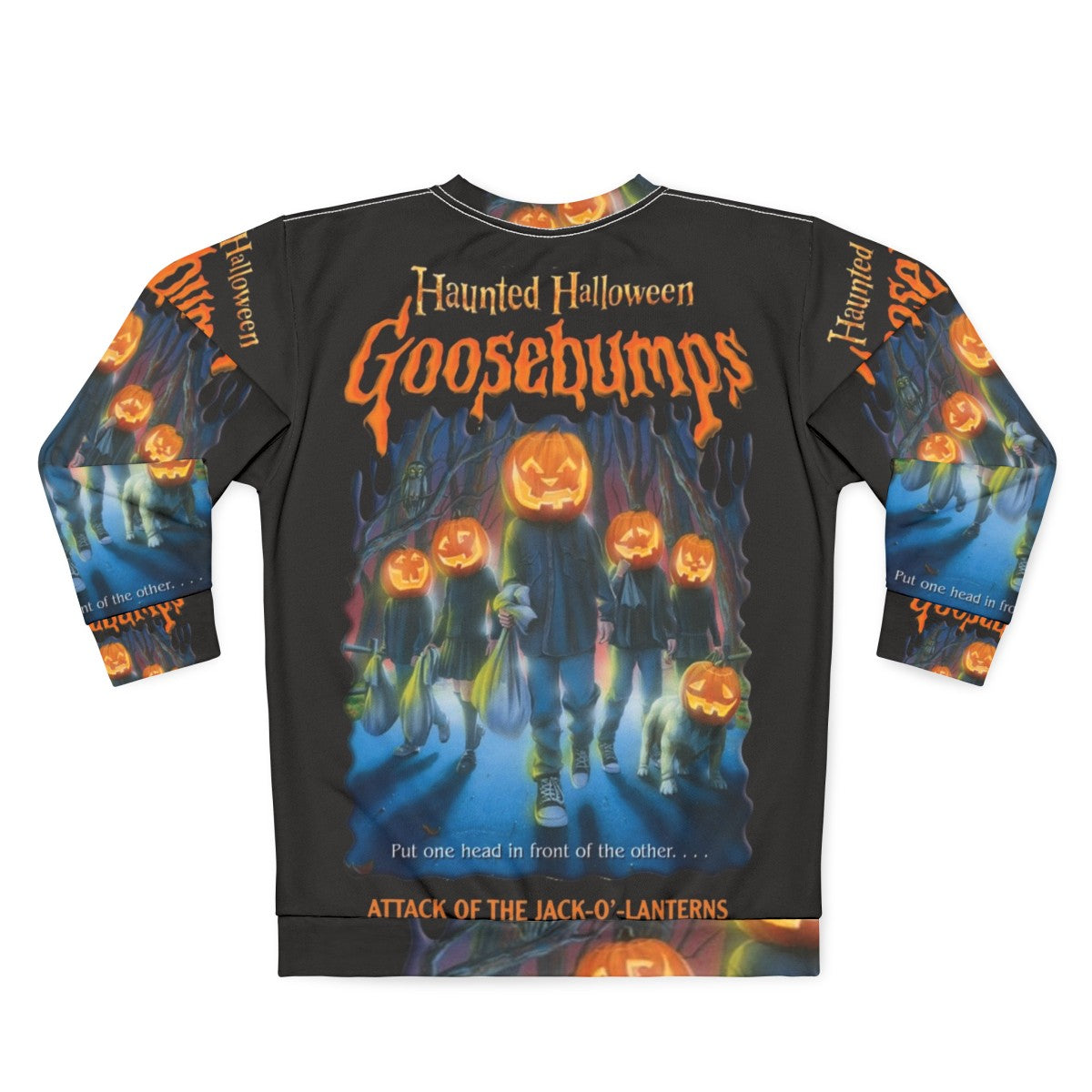 Haunted Halloween Goosebumps Sweatshirt - Back