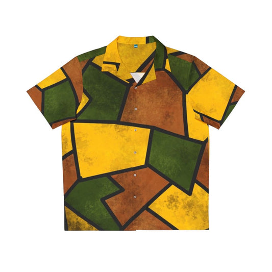 WW1 German Imperial Camo Pattern Hawaiian Shirt