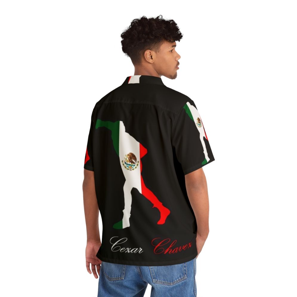 Julio César Chávez Mexican Boxing Hawaiian Shirt - People Back