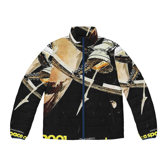 2001 A Space Odyssey sci-fi puffer jacket with retro movie inspired design