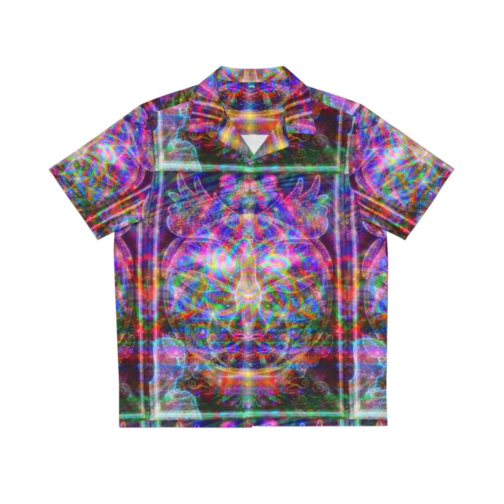 Metaphysical Realms Hawaiian Shirt featuring visionary art and psychedelic design