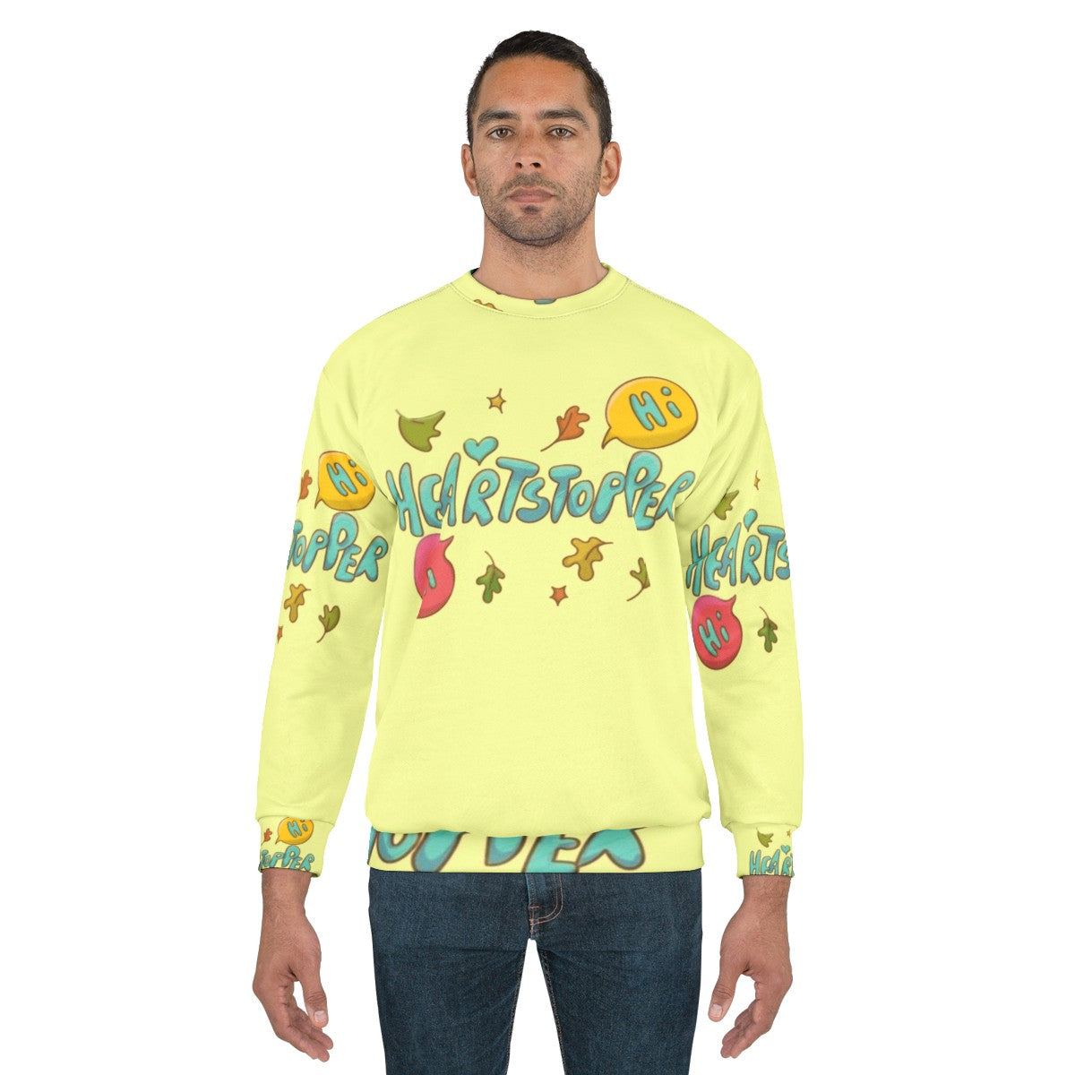 Heartstopper Leaves Design Sweatshirt - men