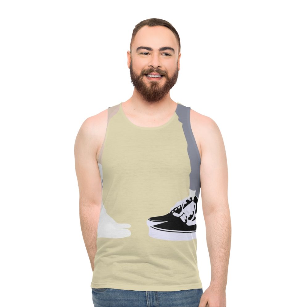 Unisex tank top featuring Nick and Charlie from the Netflix series Heartstopper - men