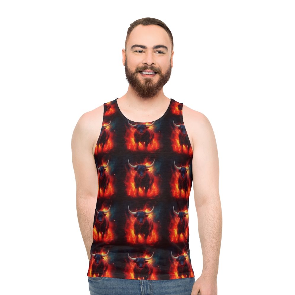 The Last Unicorn movie fan art unisex tank top - men