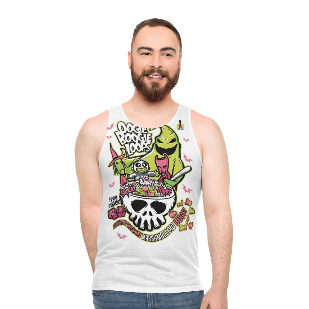 Nightmare Before Christmas Oogie Boogie Unisex Looped Tank Top - men