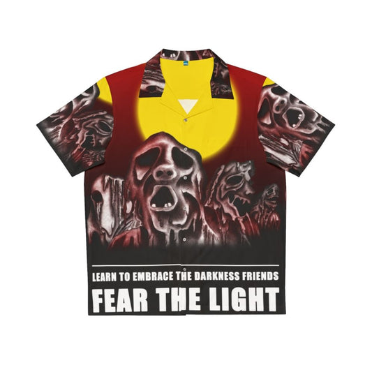 Mysterious and ominous SCP 001 Hawaiian shirt with sunlight and horror theme