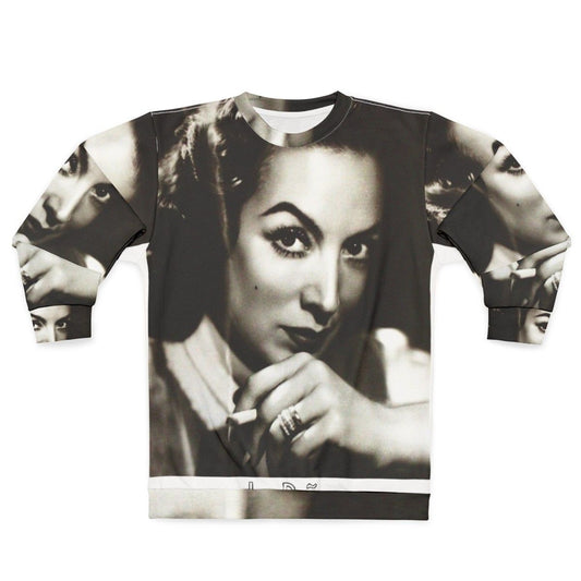 Maria Felix Classic Mexican Cinema Sweatshirt