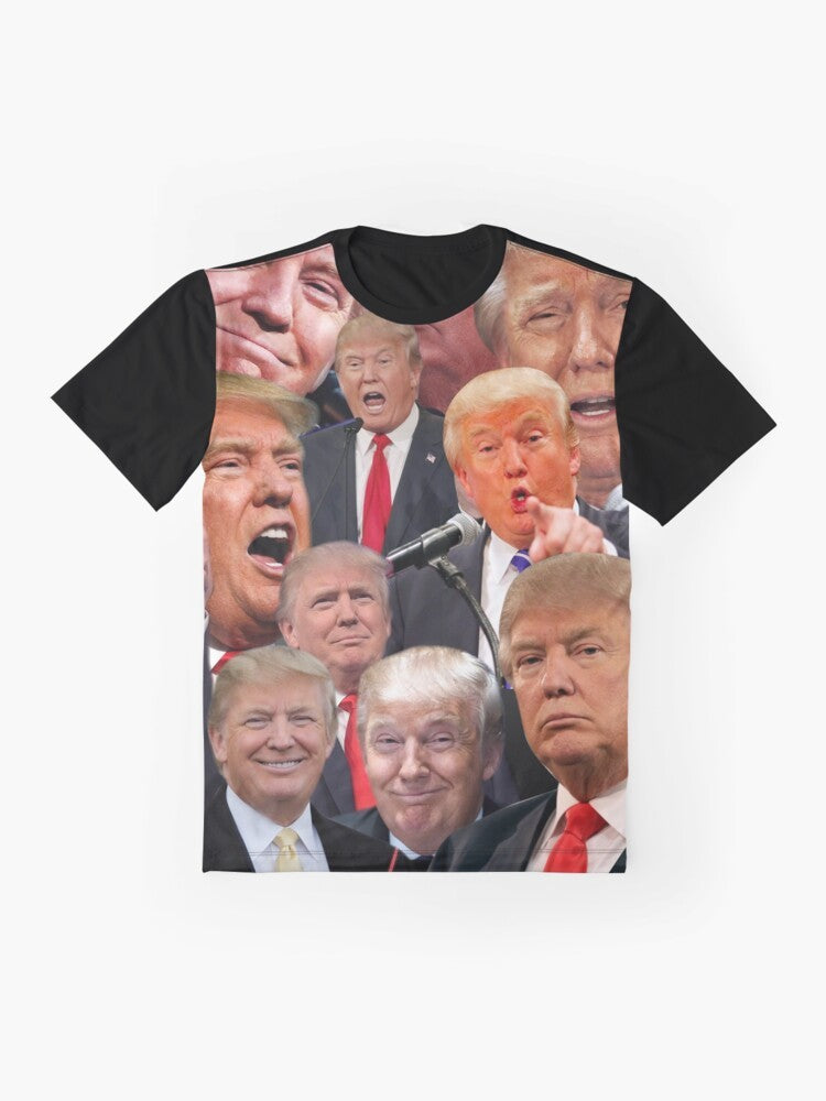 Donald Trump MAGA Graphic T-Shirt - Flat lay