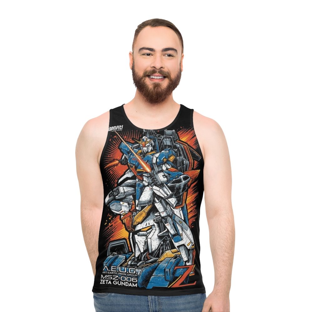 Gundam Anime Mecha Unisex Tank Top - men