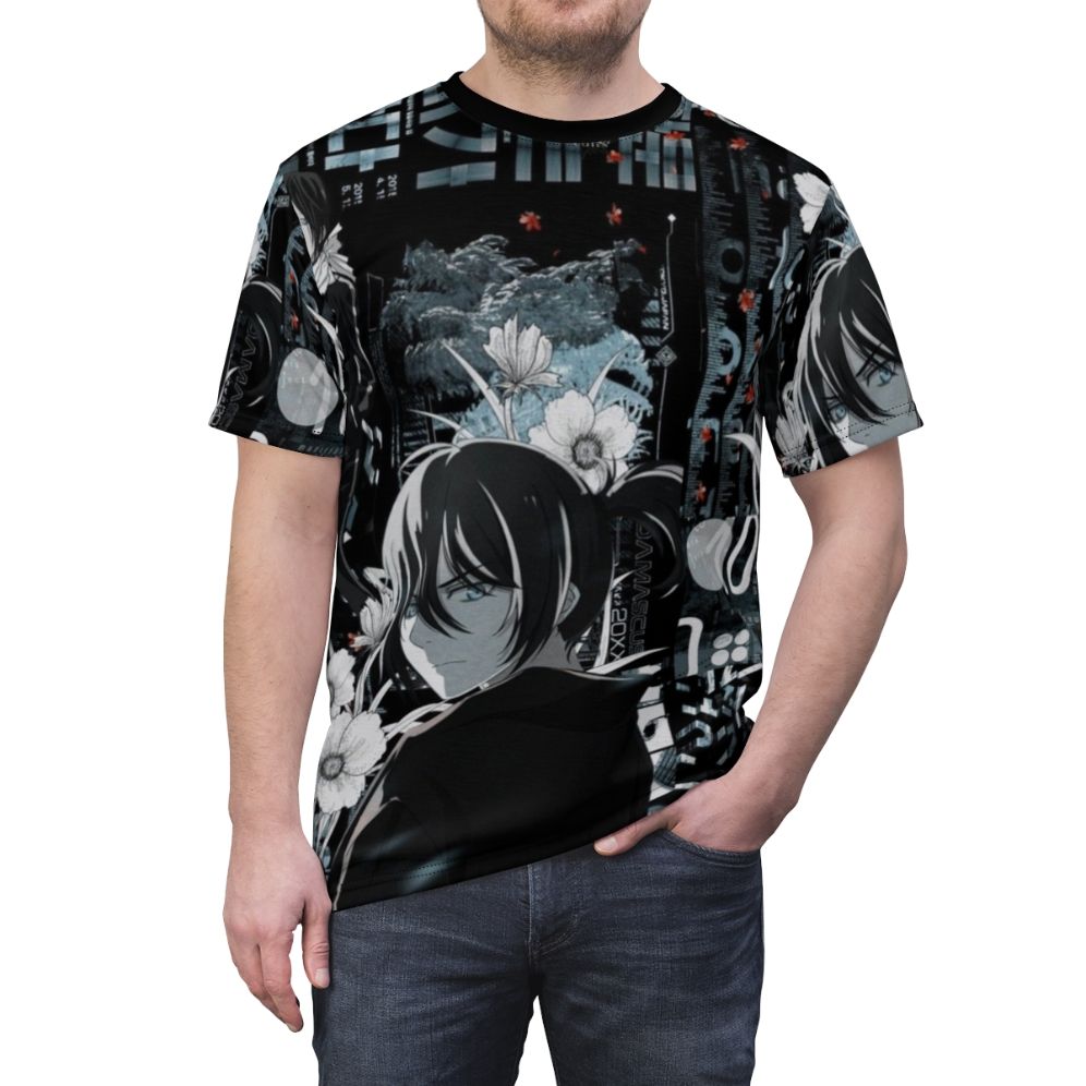 Anime-Inspired Noragami Fan Art T-Shirt - men front