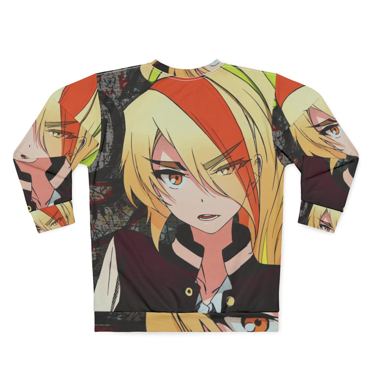 Nikaidou Saki Zombieland Saga Anime Sweatshirt - Back