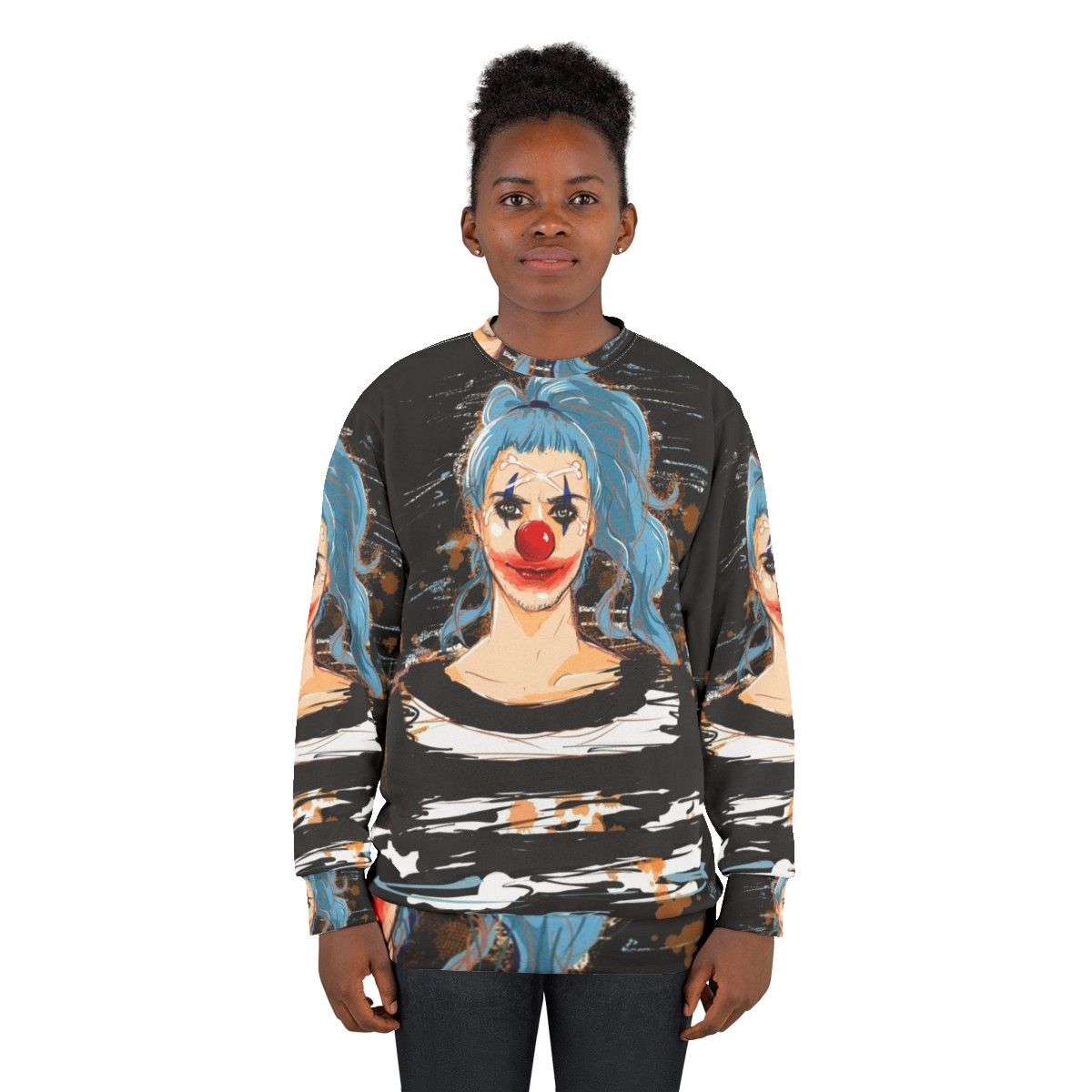 Impel Down Clown Sweatshirt featuring Buggy the Clown - women